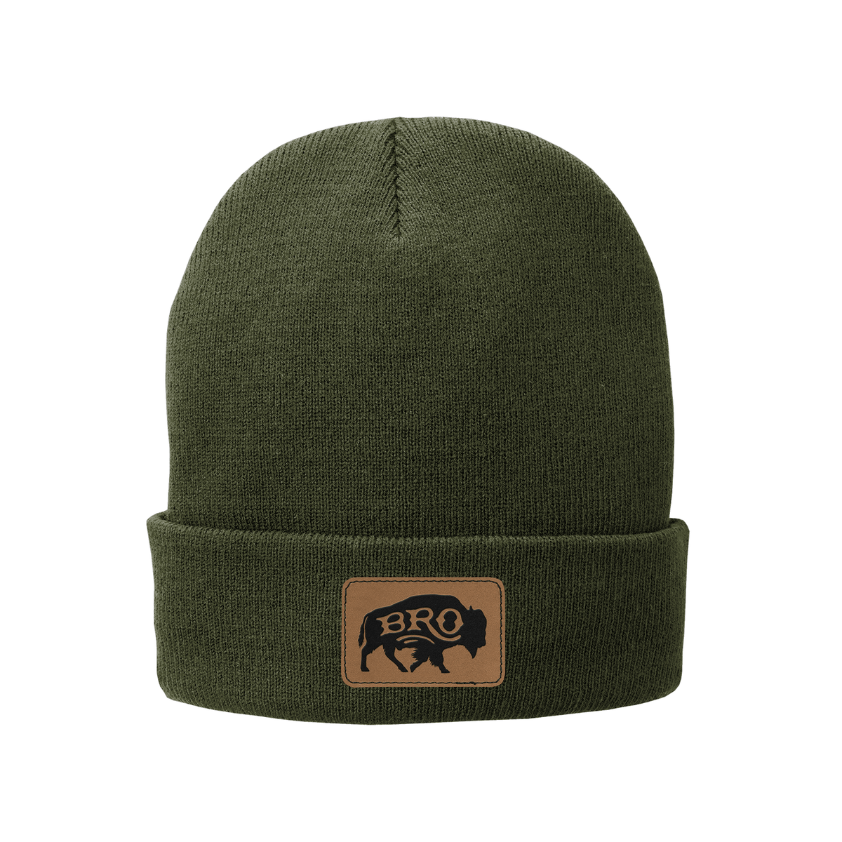 BRO Beanie in Military Green