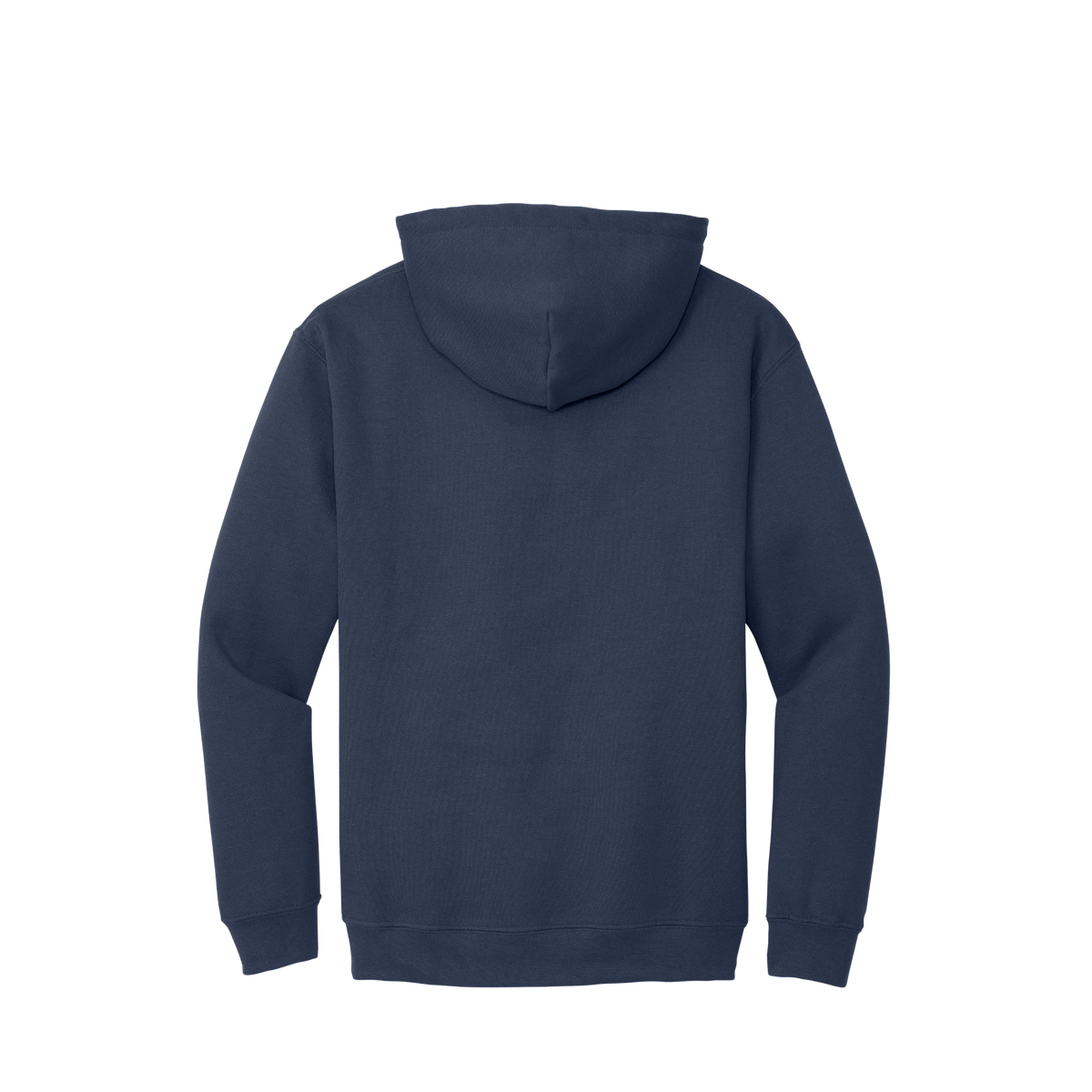 BRO Midweight Pullover Hoodie in Navy – back view