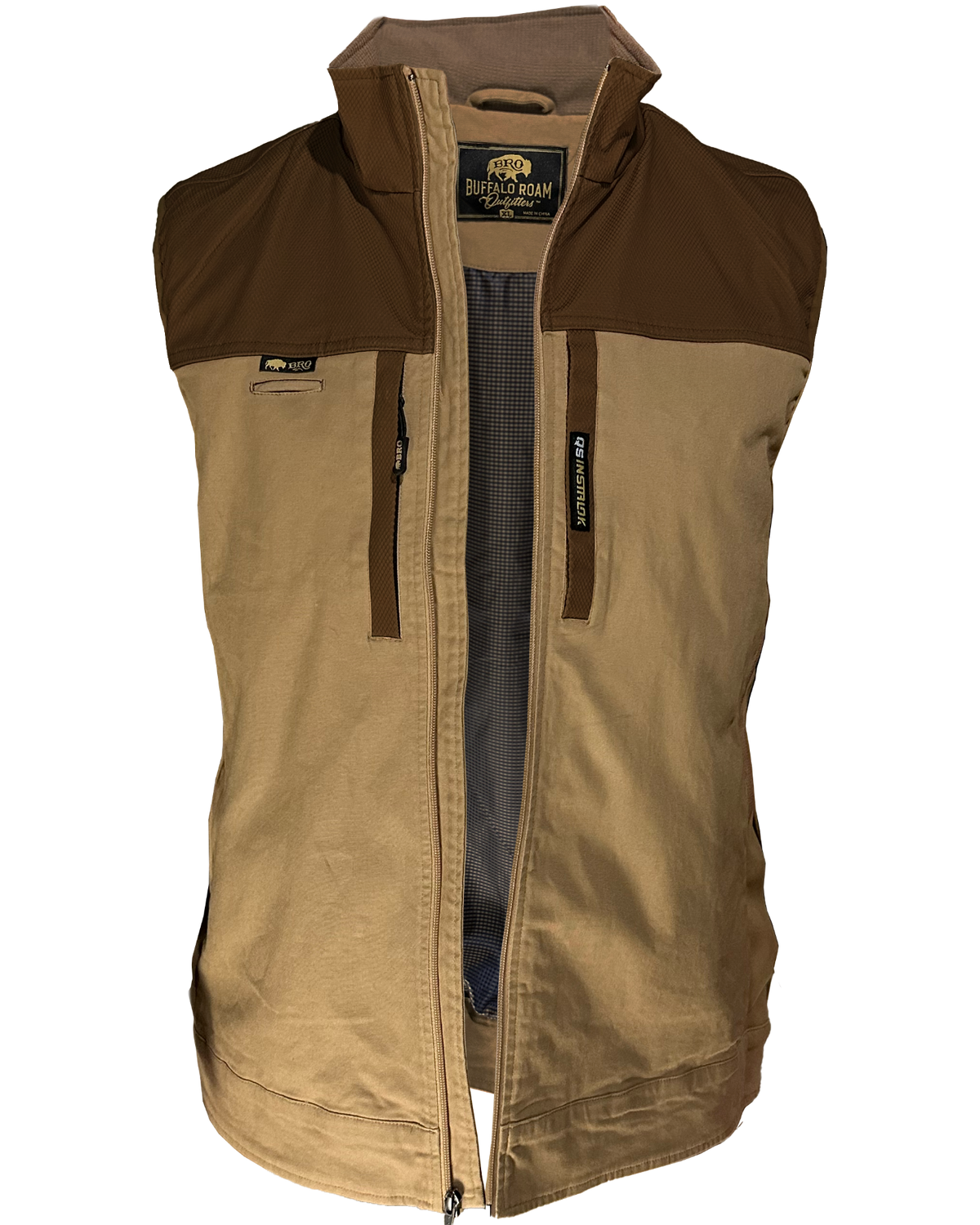 Journeyman EDGE™-Tech Work Vest in BRO Brown