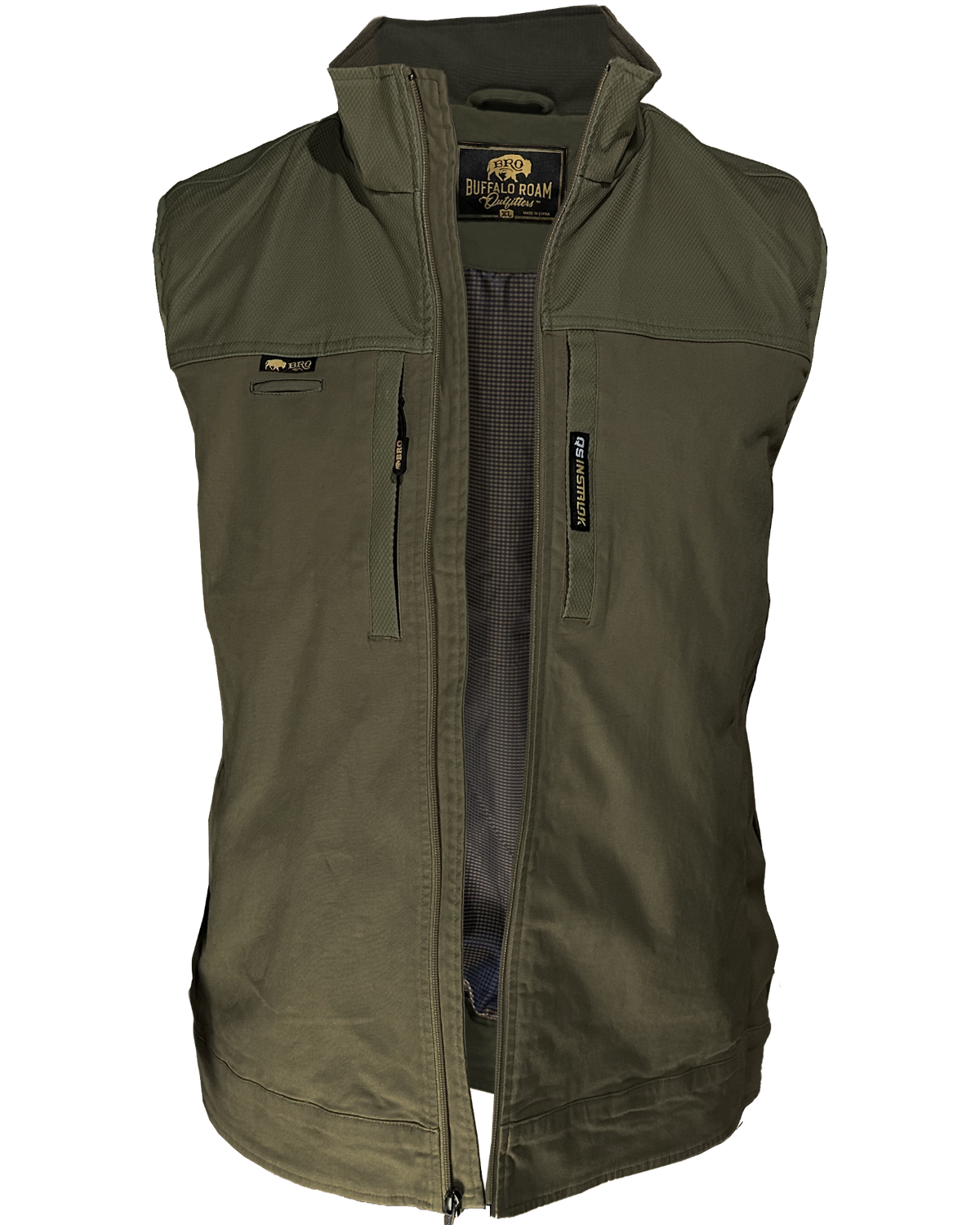 Journeyman EDGE™-Tech Work Vest in BRO Green