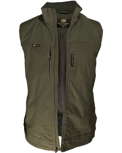 Journeyman EDGE™-Tech Work Vest in BRO Green