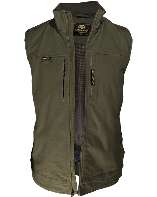 Journeyman EDGE™-Tech Work Vest in BRO Green