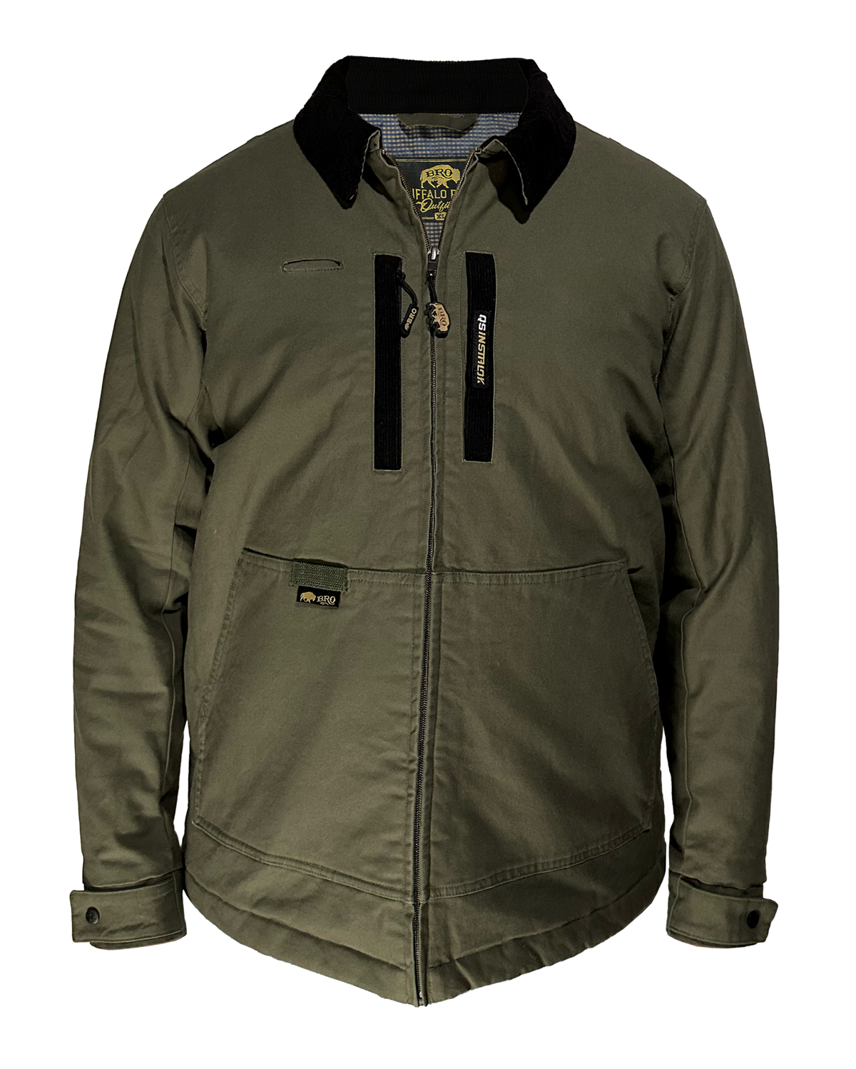 Crewman RangeFlex™ Work Jacket in BRO Green
