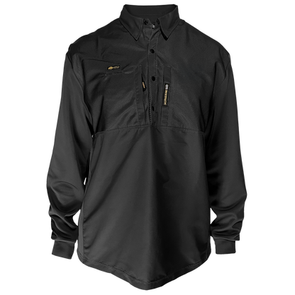 FOREMAN ArmFlex™ Midweight Work Shirt in Black