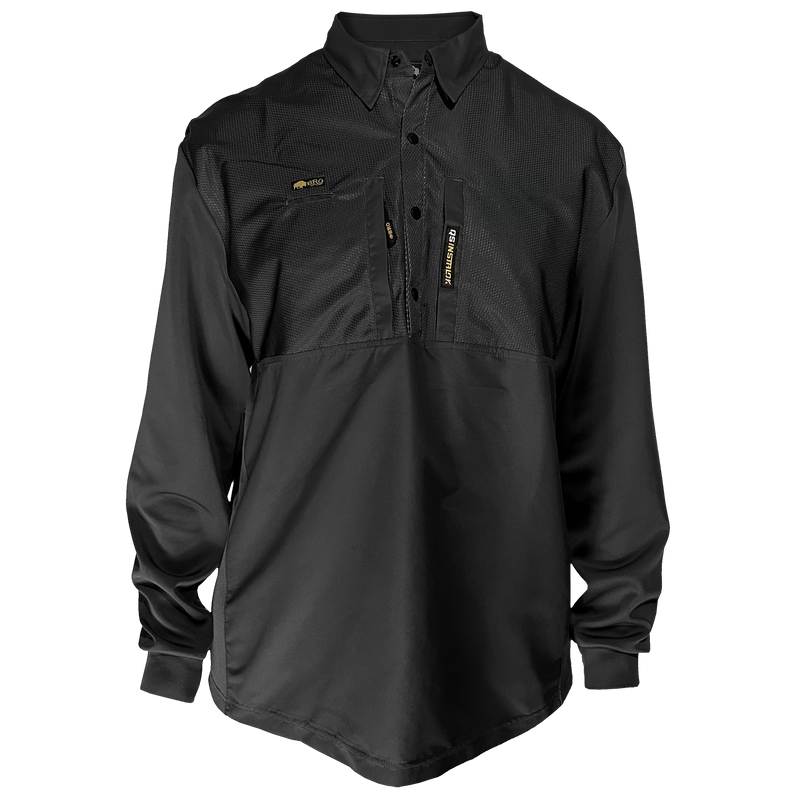 FOREMAN ArmFlex™ Midweight Work Shirt in Black