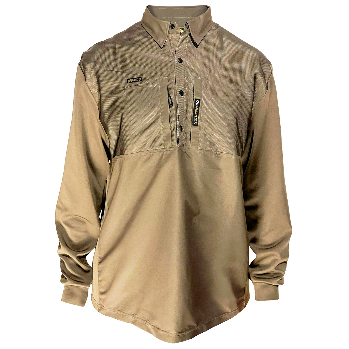 FOREMAN ArmFlex™ Midweight Work Shirt in Prairie Khaki