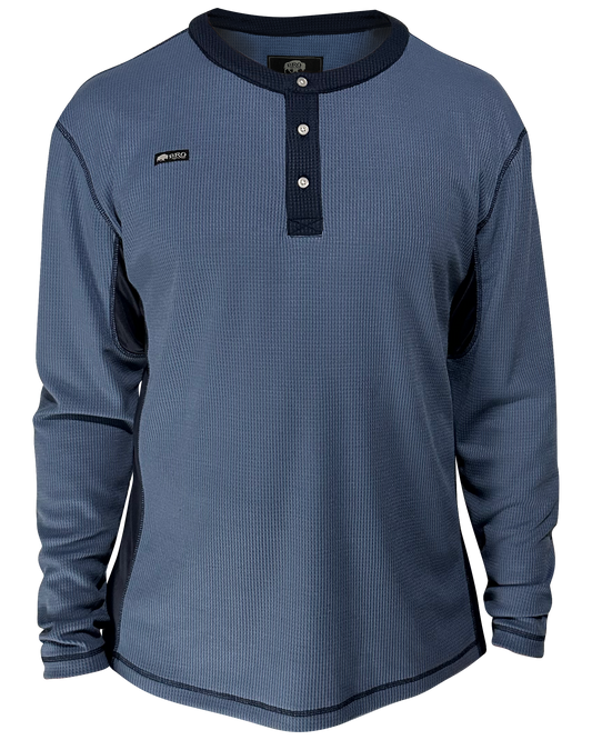 Badlands BROFLEX™ Work Henley in Storm Navy
