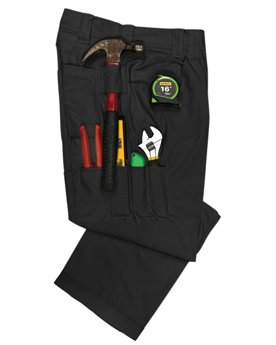 BRO TaskMaster 8™ relaxed fit work pants in Black
