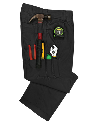 BRO TaskMaster 8™ relaxed fit work pants in Black