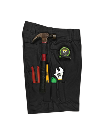 TaskMaster 8 work shorts with TaskSlots and Ledge pocket system