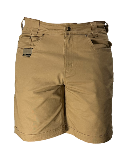 BRO WorkMaster work shorts in BisonHide RangeFlex fabric