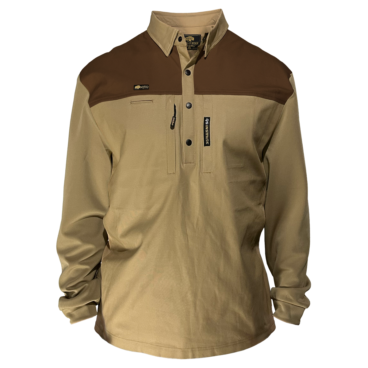 The FOREMAN ArmFlex™ Cotton Duck Long Sleeve Work Shirt