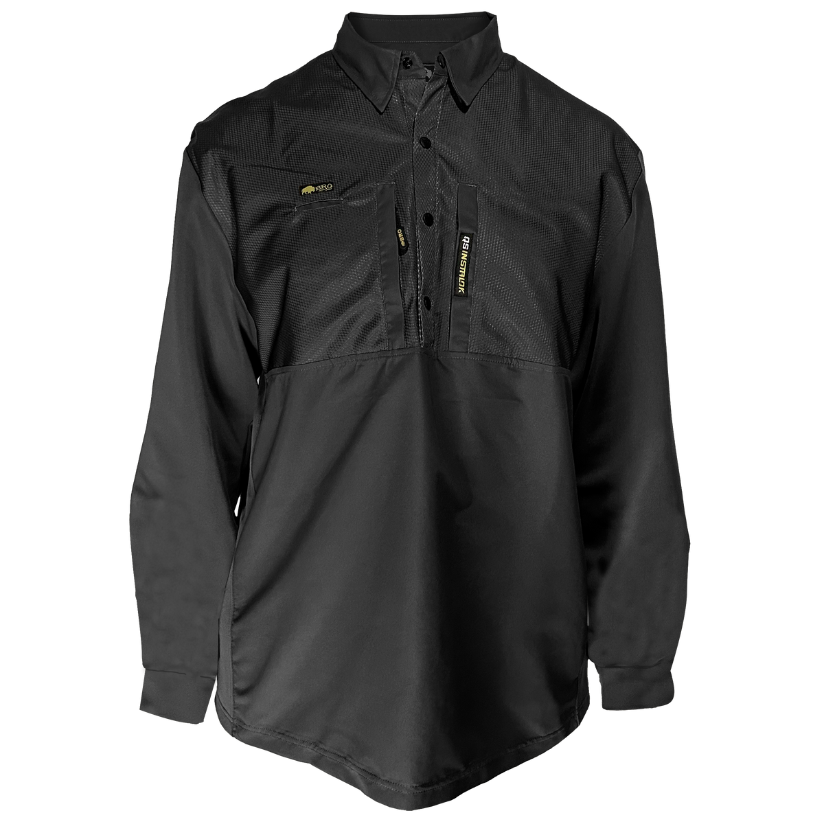 FOREMAN Classic Midweight Work Shirt in Black
