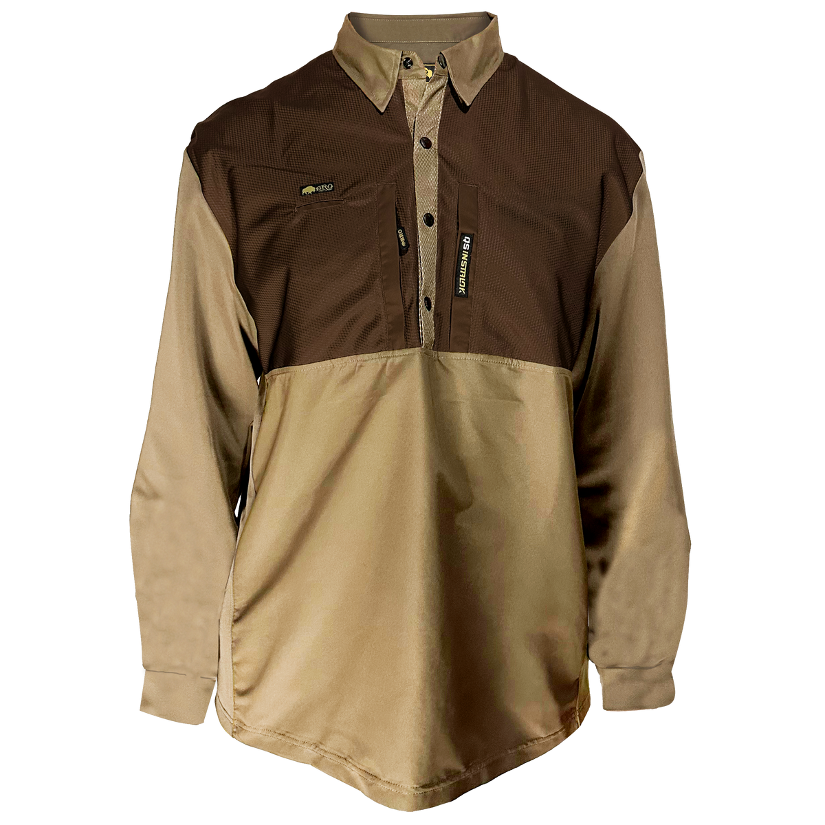 FOREMAN Classic Midweight Work Shirt in BRO Brown