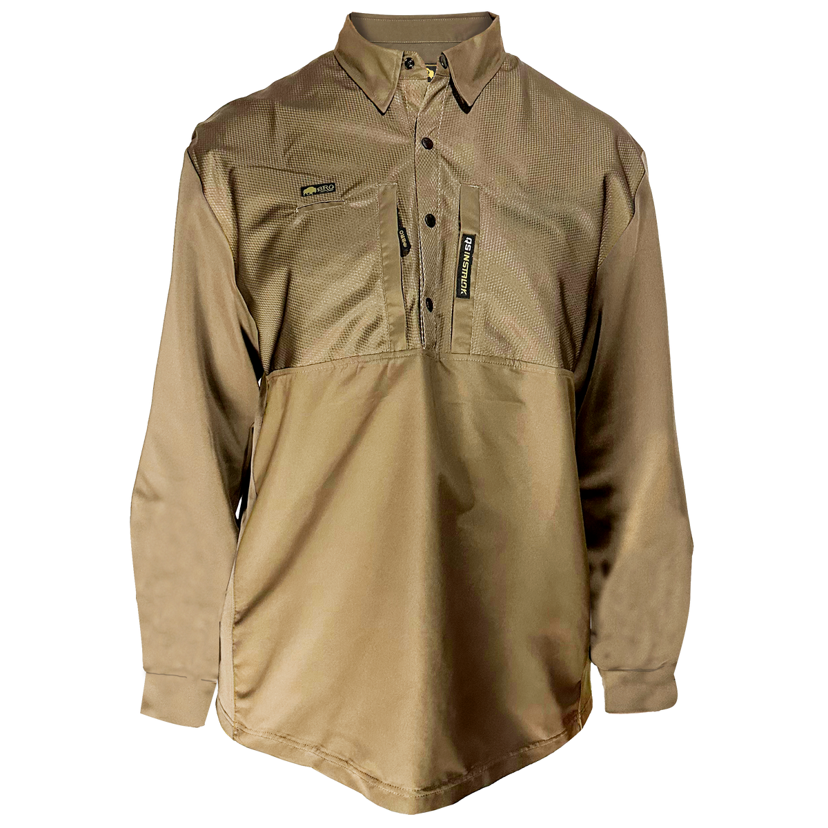 FOREMAN Classic Midweight Work Shirt in Prairie Khaki