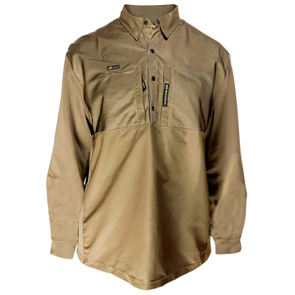 FOREMAN Classic Midweight Work Shirt in Prairie Khaki