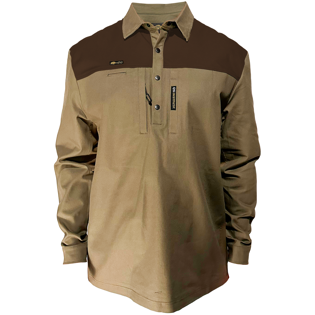 BRO FOREMAN Classic Cotton Duck Work Shirt