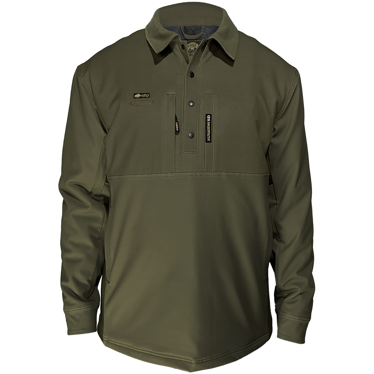 FOREMAN WorkJac™ Heavyweight Work Pullover in BRO Green