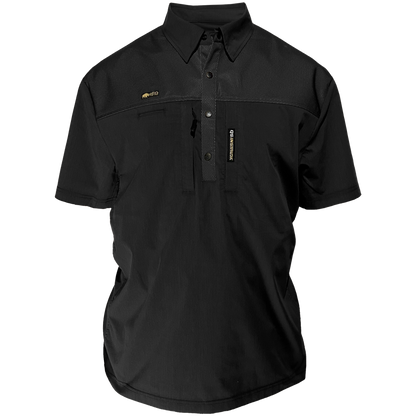 The FOREMAN FieldWeave engineered work shirt in Black
