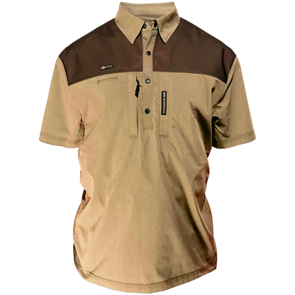 Engineered workwear shirt with breathable FieldWeave fabric