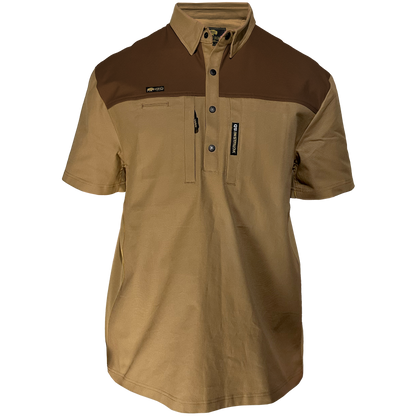 The FOREMAN Short Sleeve Cotton Duck engineered work shirt