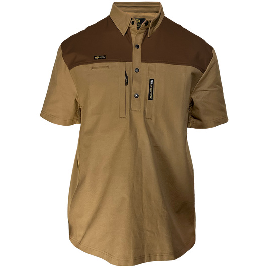 The FOREMAN Short Sleeve Cotton Duck engineered work shirt