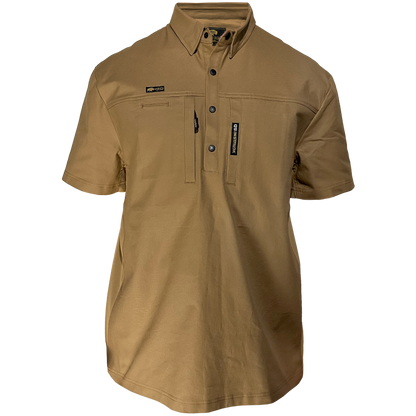 BRO FOREMAN short sleeve work shirt with cotton duck reinforcement