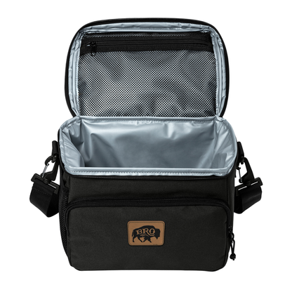 BRO 8 Can Cooler in Black – alternate detail view