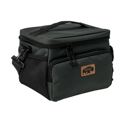 BRO 8 Can Cooler in Charcoal – side detail