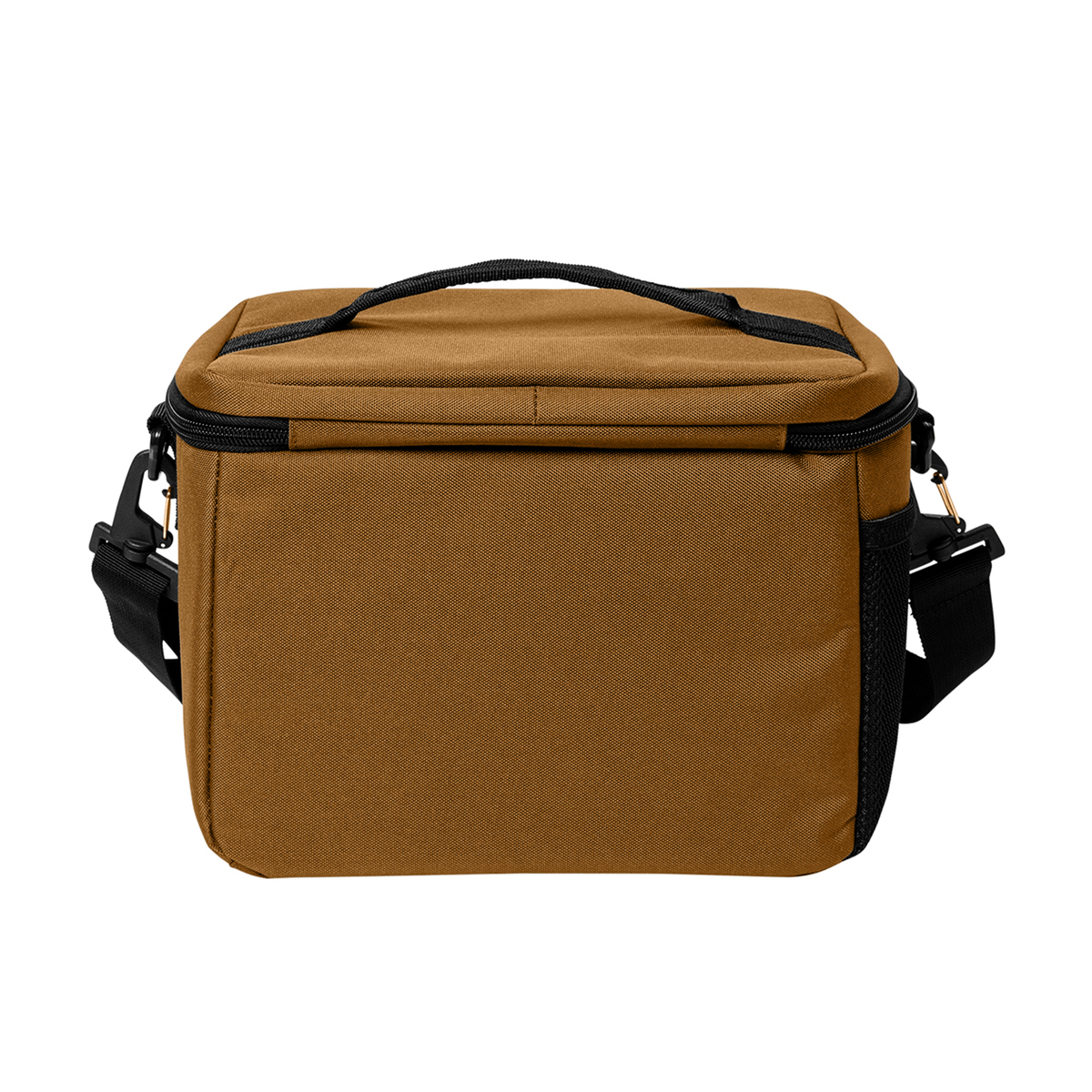 BRO 8 Can Cooler in Duck Brown – detail view