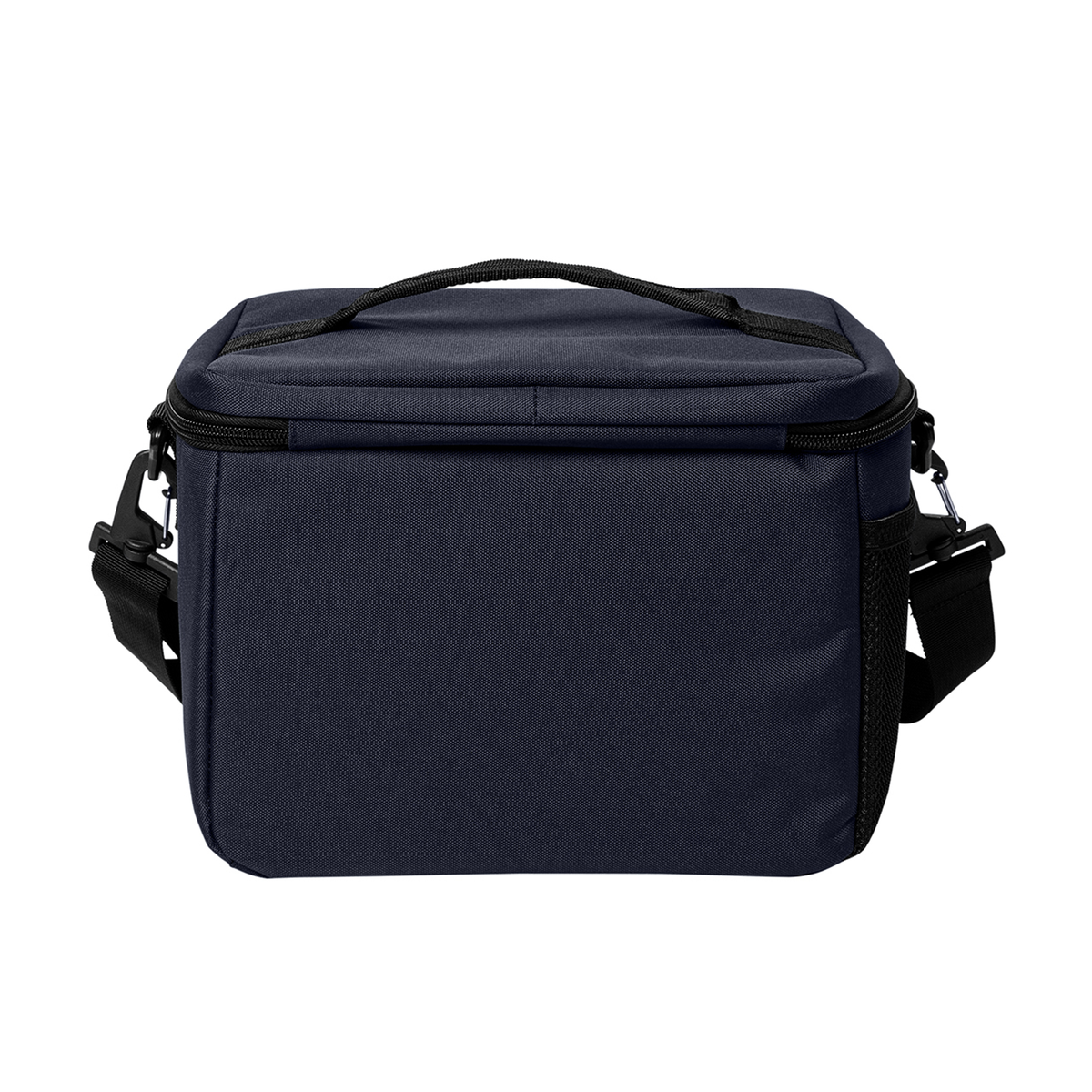 BRO 8 Can Cooler in River Blue Navy – detail view