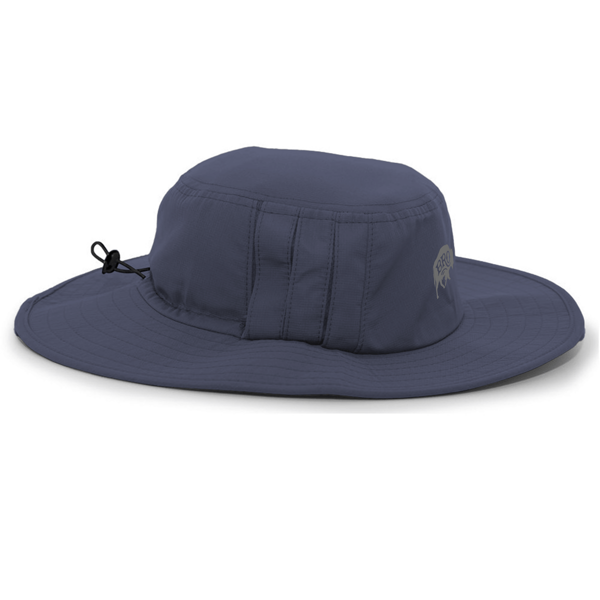 BRO Boonie Hat in Navy – right side view