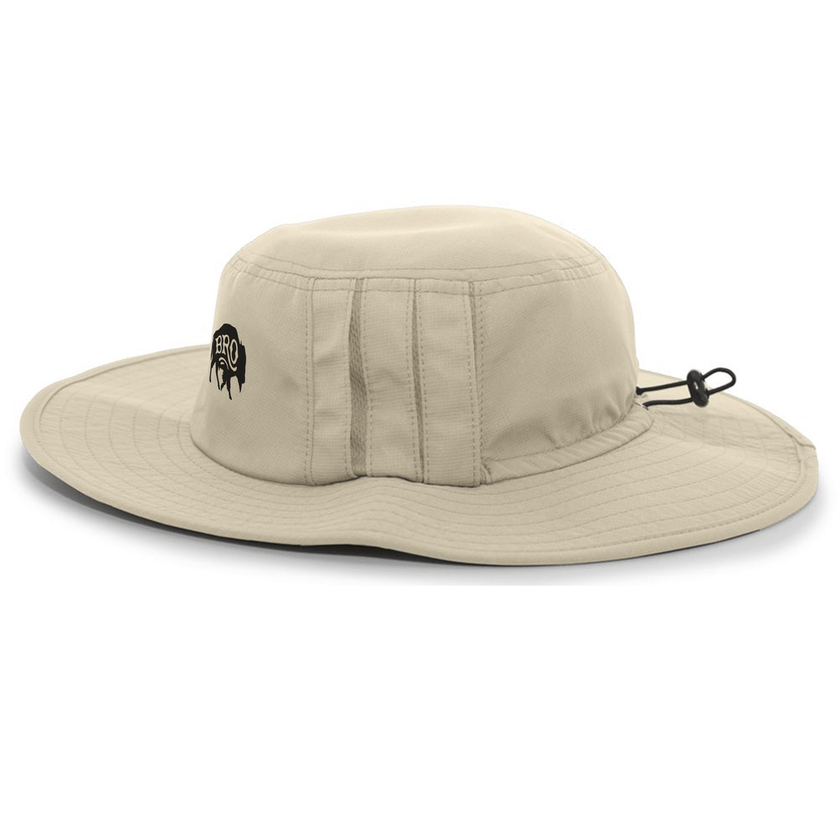 BRO Boonie Hat in Coyote Brown – left side view