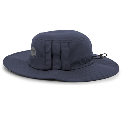 BRO Boonie Hat in Navy – left side view