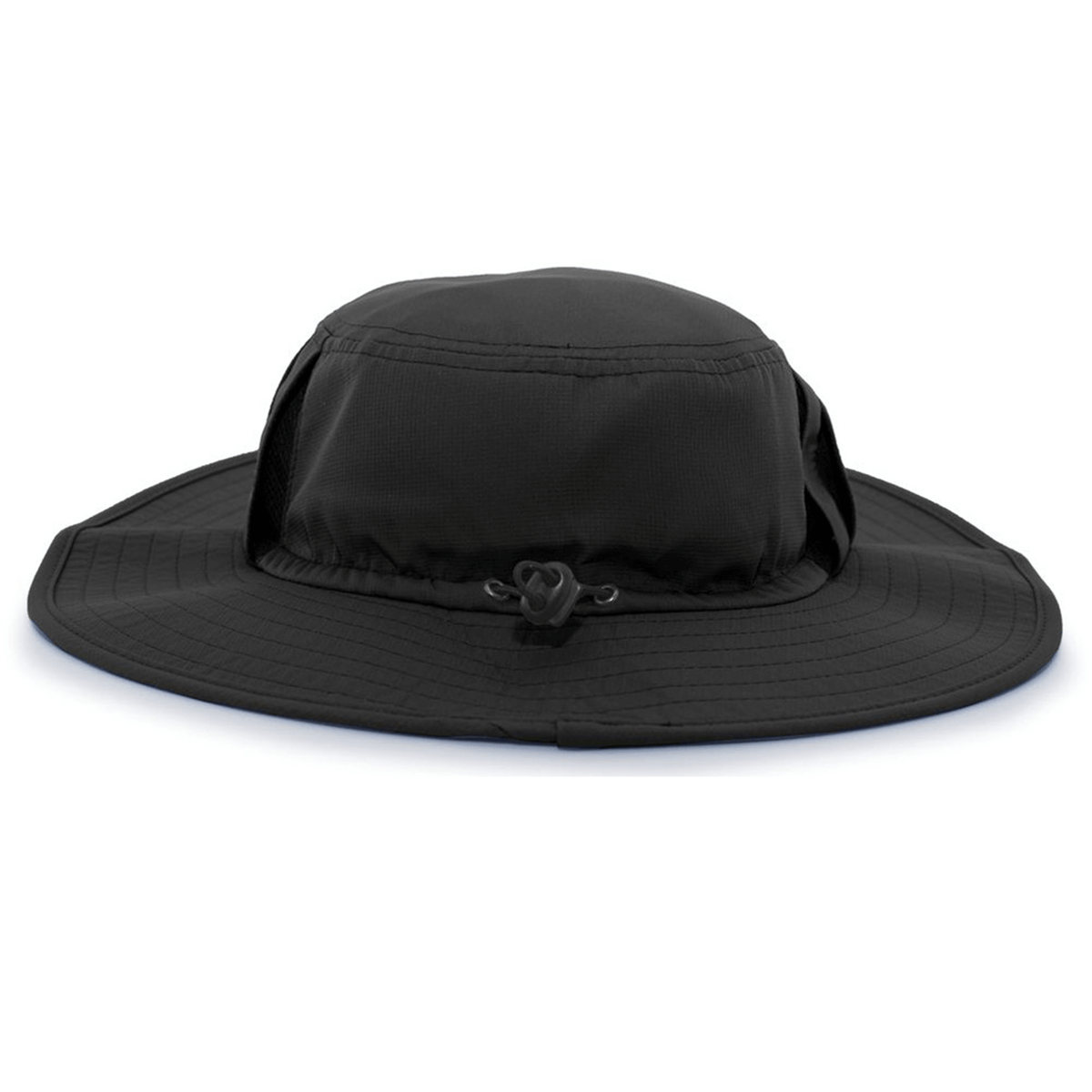 BRO Boonie Hat in Black – back view