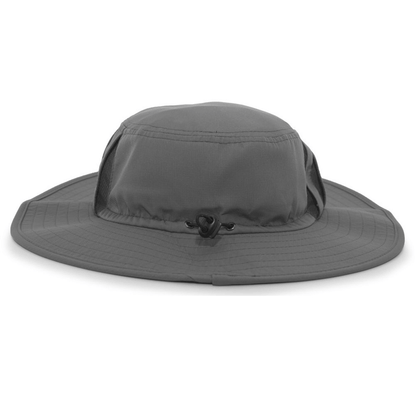 BRO Boonie Hat in Graphite – back view
