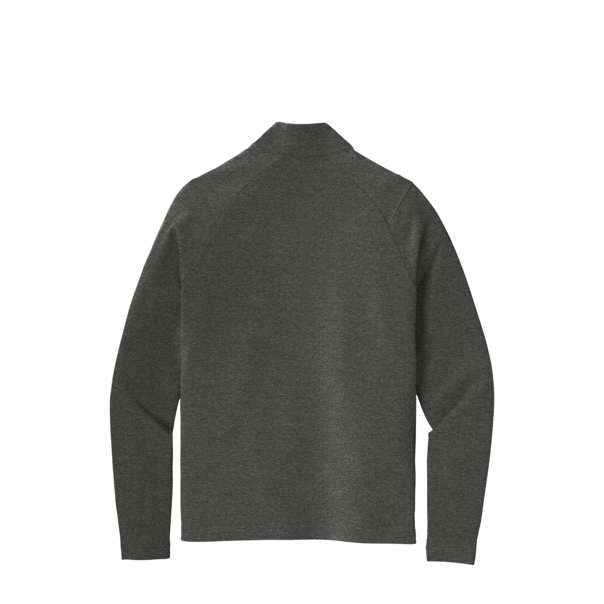 BRO Flex Fleece 1/4-Zip in Dark Grey Heather – back view
