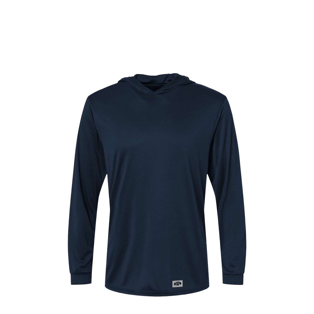 BRO Lightweight UV Hoodie in Navy – front view