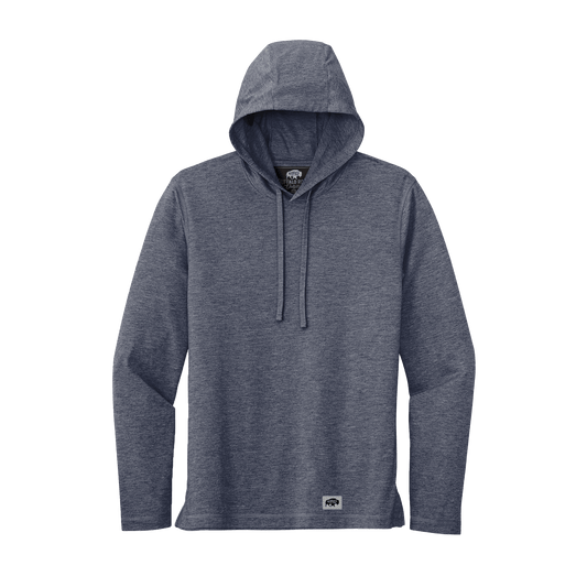BRO Lightweight Wicking Hoodie in Navy – front view