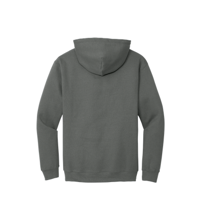 BRO Midweight Pullover Hoodie in Charcoal – back view