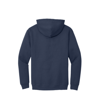 BRO Midweight Pullover Hoodie in Navy – back view