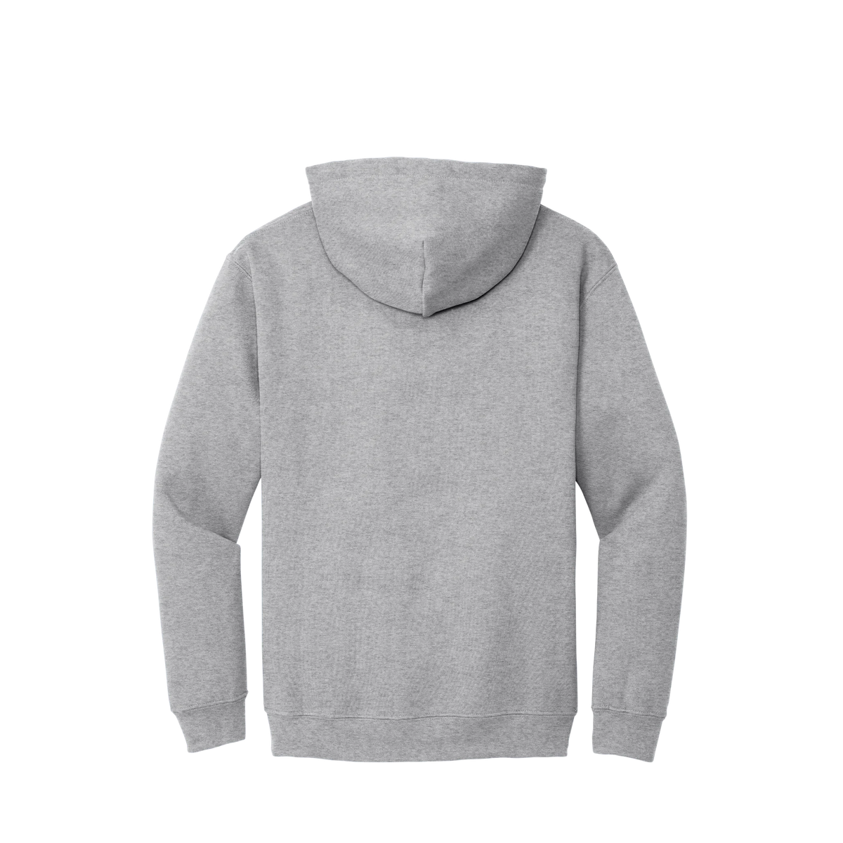 BRO Midweight Pullover Hoodie in Grey – back view