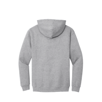 BRO Midweight Pullover Hoodie in Grey – back view