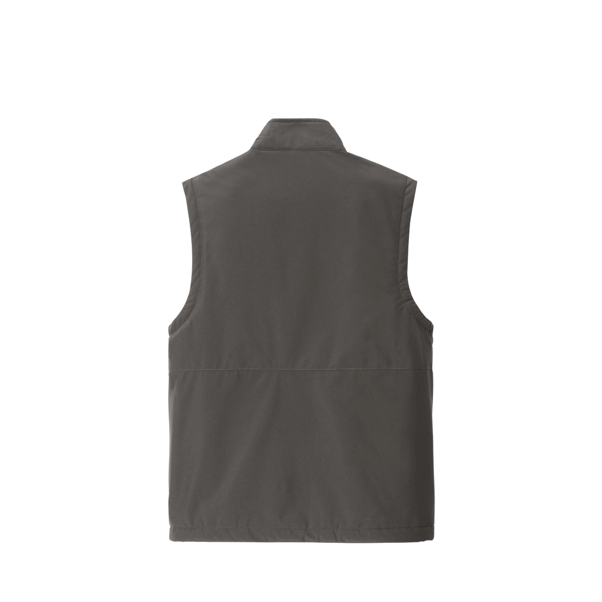 BRO Performance Insulated Vest in Charcoal – back view