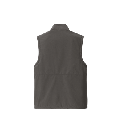 BRO Performance Insulated Vest in Charcoal – back view