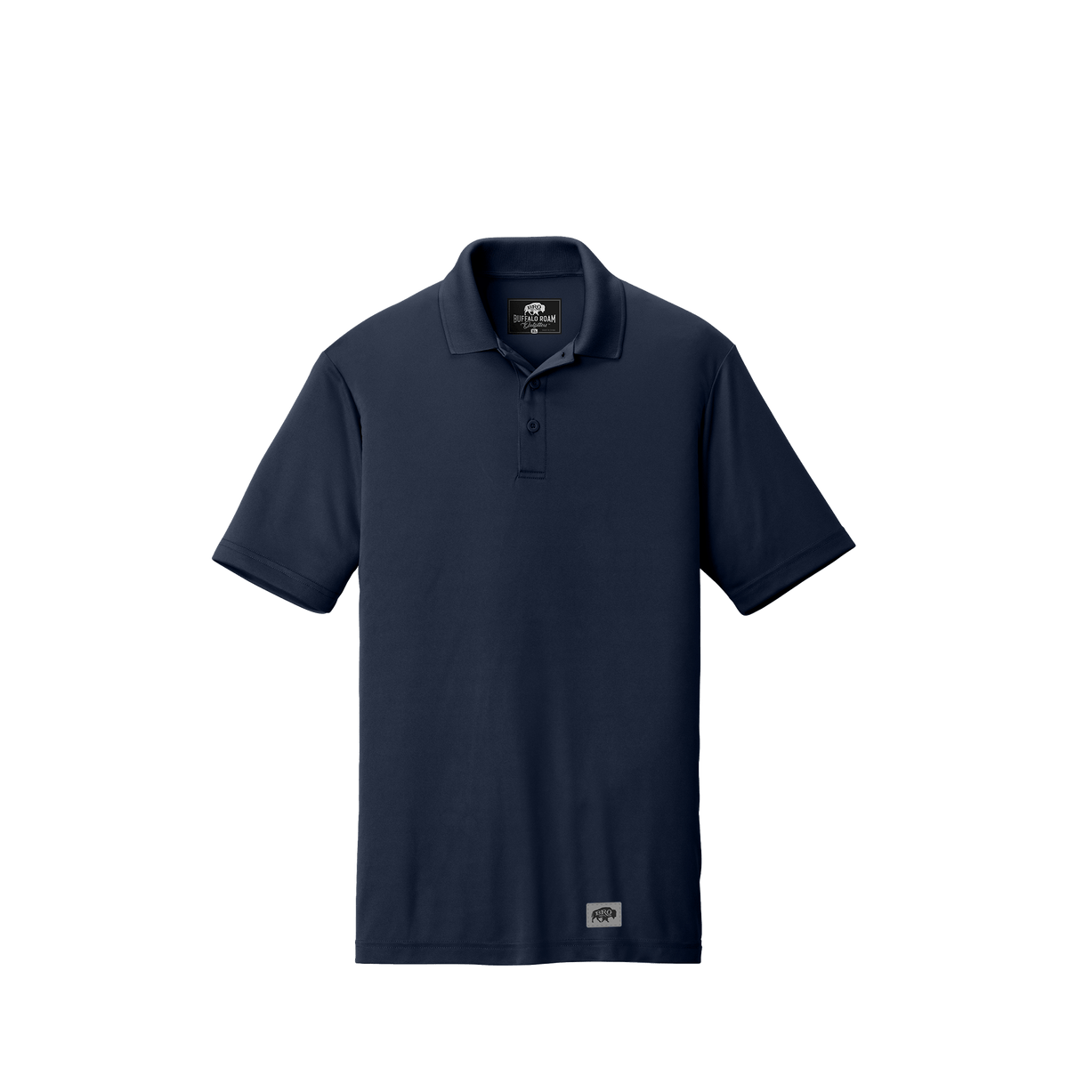 BRO Performance Polo Shirt in True Navy – front view