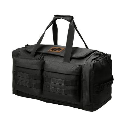 BRO Tactical Duffle Bag in Black – side view