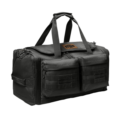 BRO Tactical Duffle Bag in Black – alternate side view