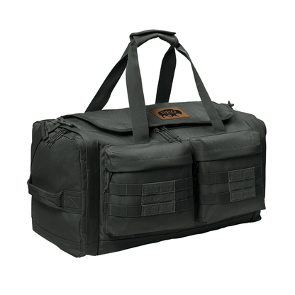 BRO Tactical Duffle Bag in Charcoal – alternate side view