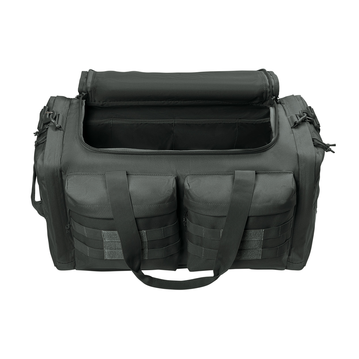 BRO Tactical Duffle Bag in Charcoal – detail view